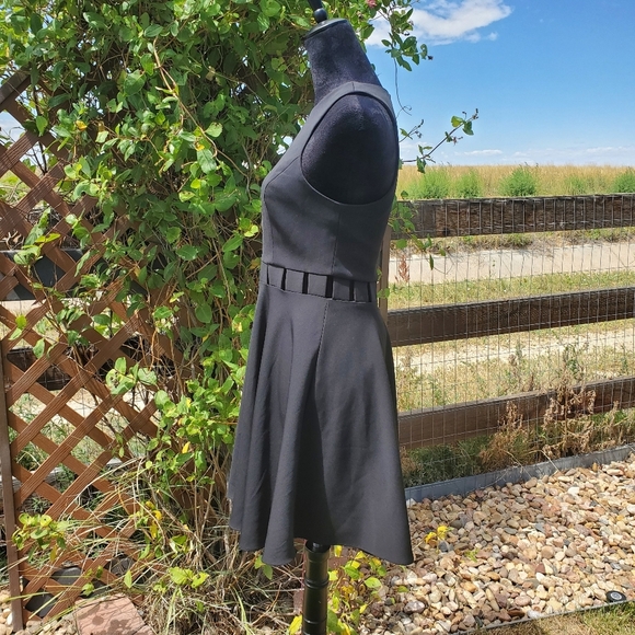 AMANDA UPRICHARD Elegant Black Sleeveless Dress Women's Size Small NWOT - Picture 12 of 16